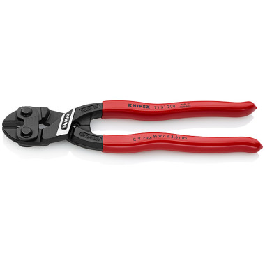 Knipex CoBolt® Compact Bolt Cutters black atramentized plastic coated 200mm 71 31 200