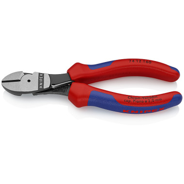 Knipex High Leverage Diagonal Cutter black atramentized 160mm 74 12 160 SB