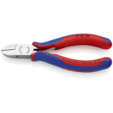 Knipex Electronics Diagonal Cutter with multi-component grips 130mm 77 02 130