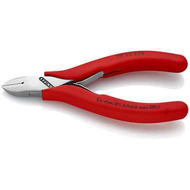 Knipex Electronics Diagonal Cutter plastic coated 115mm 77 11 115