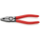 Knipex Combination Pliers black atramentized plastic coated 180mm 03 01 180