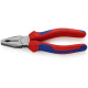 Knipex Combination Pliers black atramentized with multi-component grips 160mm 03 02 160