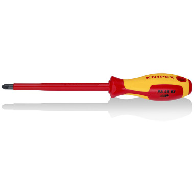 Knipex Screwdriver for cross recessed screws Pozidriv® 212mm 98 25 02