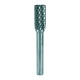 Ruko ZYAS grat D.3mm hoved L.14mm skaft D.3mm HM blank galvaniseret KVZ 4 med RUKO ende 116047