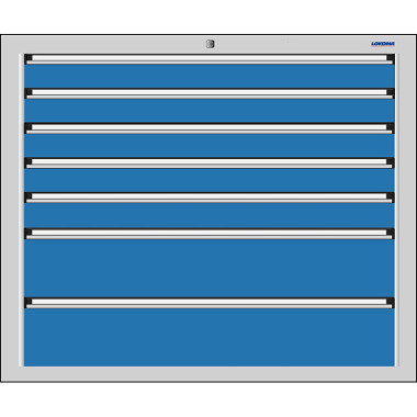 LOKOMA Skuffekabinet RS 1024, 1000h 5x100 TA OG 2x200 VA 00.02.7280