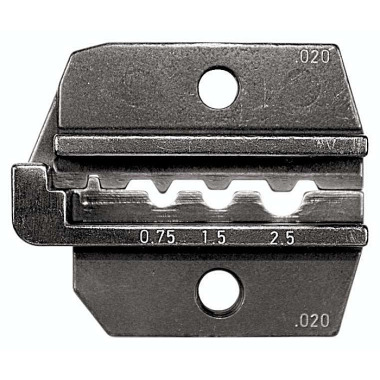 Rennsteig Presseindsats til uisolerede konnektorer 0,25 - 2,5 mm² 624 020 3 0