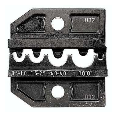 Rennsteig Pressebakke til uisolerede konnektorer 0,5 - 10,0 mm² 624 032 3 0