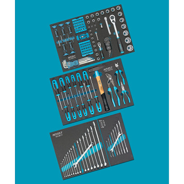 HAZET Værktøjssortiment - antal værktøjer: 147 0-178N/147
