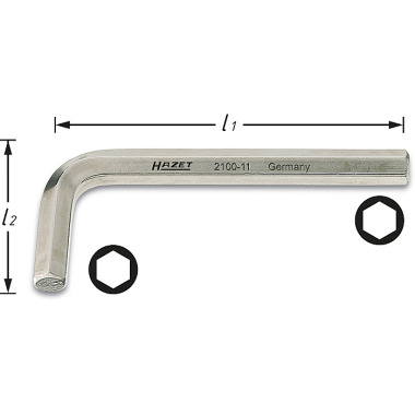 HAZET vinkelskruetrækker s: 13mm 2100-13