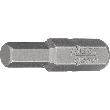 HAZET Bit - massiv sekskant 8 (5/16 tomme) - indvendig sekskant profil - 6 mm 2206-6