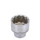 Sonic 1/2” fatning, 12-punkt, 19mm 23819