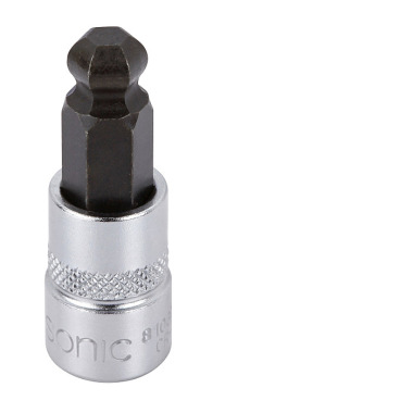 Sonic 1/4” indvendig sekskant indsats med kugle 9mm 8103709