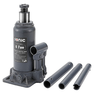 Sonic Hydraulisk donkraft 6t, 197-382mm, min-max højde 4800703