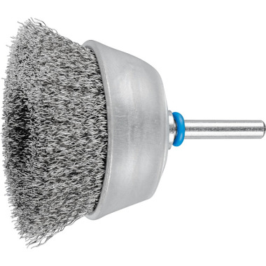 PFERD Cup brush with shaft, knotless TBU 7015/6 INOX 0.20 43211204