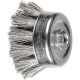 PFERD Threaded cup brush, knotted TBG 100/M14 INOX 0.50 DIA 400 43703021