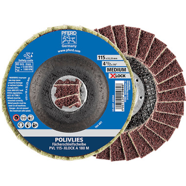 PFERD POLIVLIES klapskive PVL 115-X-LOCK A 180 M 44694202