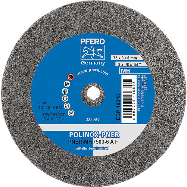 PFERD POLINOX kompakt slibeskive PNER-MH 7503-6 AF 47803088