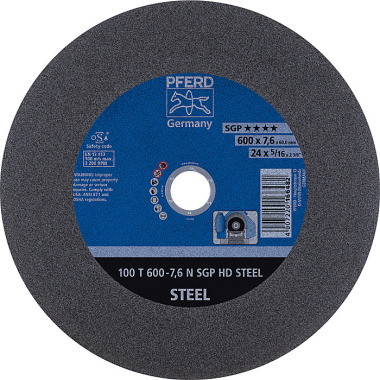 PFERD Skæreskive HEAVY DUTY 100 T 600-7,6 N SGP HD STEEL/60,0 66397706