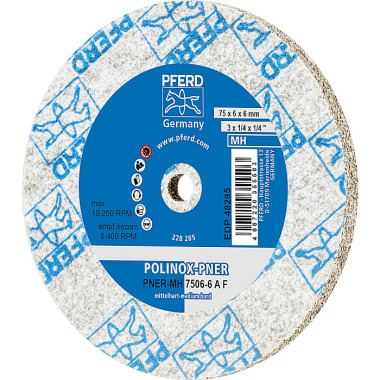 PFERD POLINOX kompakt slibeskive PNER-MH 7506-6 AF 44691222