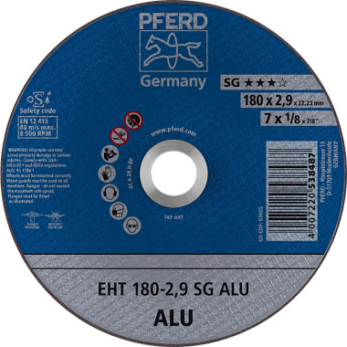 PFERD Cutting disc EHT 180-2.9 SG ALU 61326323