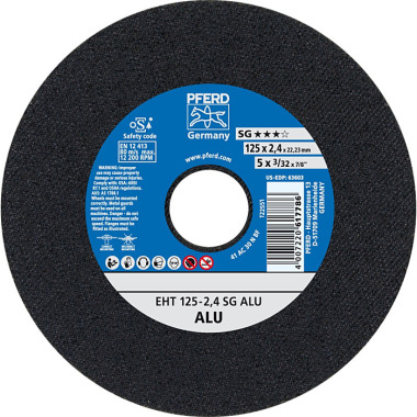 PFERD Cutting disc EHT 125-2.4 SG ALU 61331550