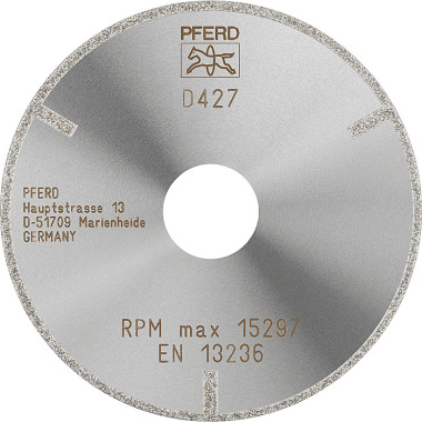 PFERD Diamond cutting disc D1A1R 100-2-22.23 D 427 GAG 68410238