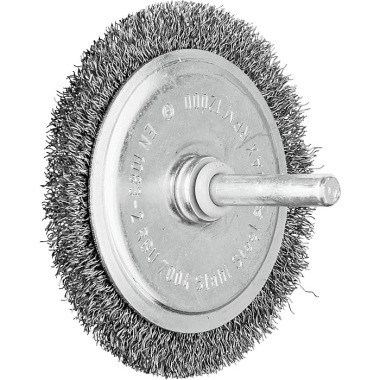 PFERD Round brush with shaft, knotless RBU 7004/6 ST 0.20 43104051