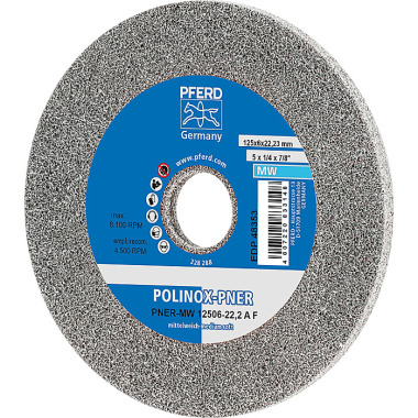 PFERD POLINOX kompakt slibeskive PNER-MW 12506-22.2 AF 44691453