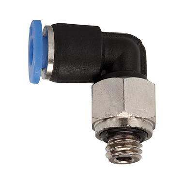 Riegler L-stik fitting »Blue Series« mini, drejelig, M6 109033