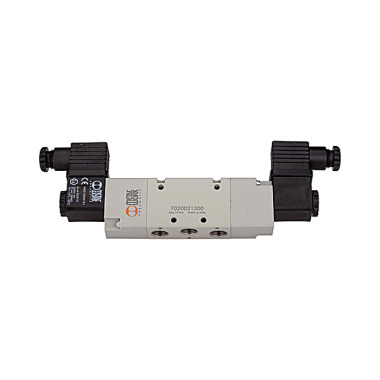 Riegler 5/2-vejs ventil, differentialstempel, elektropn., bistabil, G 3/8, 24 V AC 145915