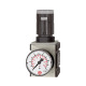 Riegler »FUTURA« trykregulator, inkl. manometer, BG 1, G 1/4, 0,1 - 2 bar 100002