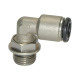 Riegler Push-in L-fitting »click-clock«, drejelig, M5 udvendig, Ø 4 mm 108594