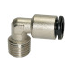 Riegler L push-in fitting »klik-ur«, R 1/8 a., slange udvendig Ø 4 108624