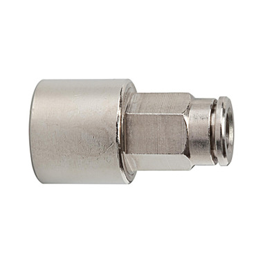 Riegler Lige push-in-fitting »metallica«, G 1/8 i., kanal Ø 4 108872