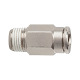 Riegler Lige push-in fitting »metallica«, R 1/8 a., slange Ø 4 108882