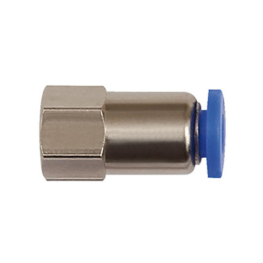 Riegler Lige push-in fitting »Blue Series« mini, M3 hun, slange Ø 3 109010