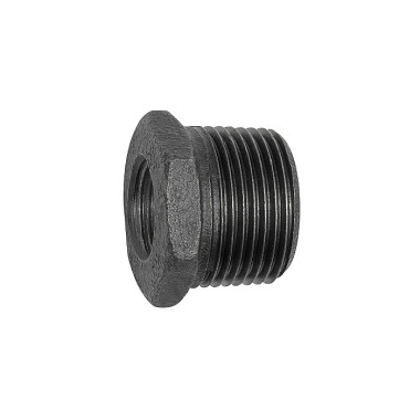 Riegler Reducer 241, R 1 1/2 a., Rp 1/2 i. Sort formbart jern 133739