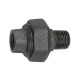 Riegler Fitting 331, fladtætnende, R 2 1/2, Rp 2 1/2, sort formbart jern 133821