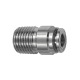 Riegler Lige push-in-fitting, rund, R 1/8 a., slange Ø 4, ES 1.4404 135107