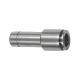 Riegler Lige push-fit-kobling, nippel 6 mm, rød, slange Ø 4, ES1.4404 135283