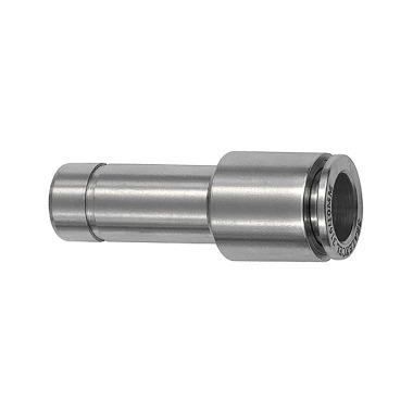 Riegler Lige kobling, nippel 12 mm, rød, slange Ø 10, ES1.4404 135289