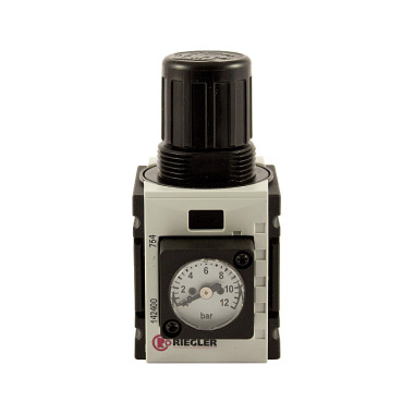 Riegler Trykregulator »FUTURA-mini«, compact mano., BG 0, G 1/4, 0,5-10 bar 142401