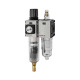 Riegler WE 2-delt »FUTURA-mini«, PC-fitting, kompakt Mano, G 1/4, 0,5-10, VA 142471