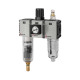 Riegler WE 3-delt »FUTURA-mini«, PC-fitting, kompakt Mano, G1/4, 0,1-4, VA-NC 142496