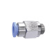 Riegler Lige push-in-fitting »Blue series«, selvlukkende, G 1/8 a. 151439