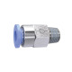 Riegler Lige push-in fitting »Blue Series«, selvlåsende, R 1/8 a. 151450