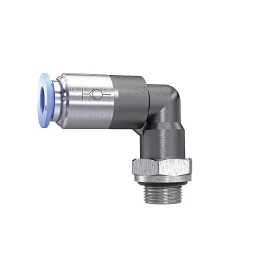 Riegler Push-in L-fitting »Blue series«, selvlukkende, G 3/8 udvendigt 151469