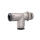 Riegler T-stik fitting »universal kort« L-form, drhb. 1/4, aborre.8 153320