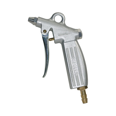 Riegler Doseringsblæsepistol, standarddyse, forniklet trykstøbt aluminium, LW 6 202428