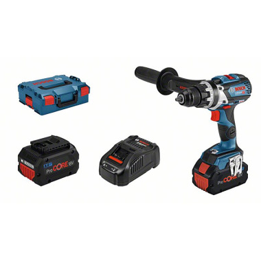 Bosch Set: Akku-Bohrschrauber GSR 18V-110,2 x ProCORE18V 8.0 Ah, GAL 1880 CV 0615990M2S